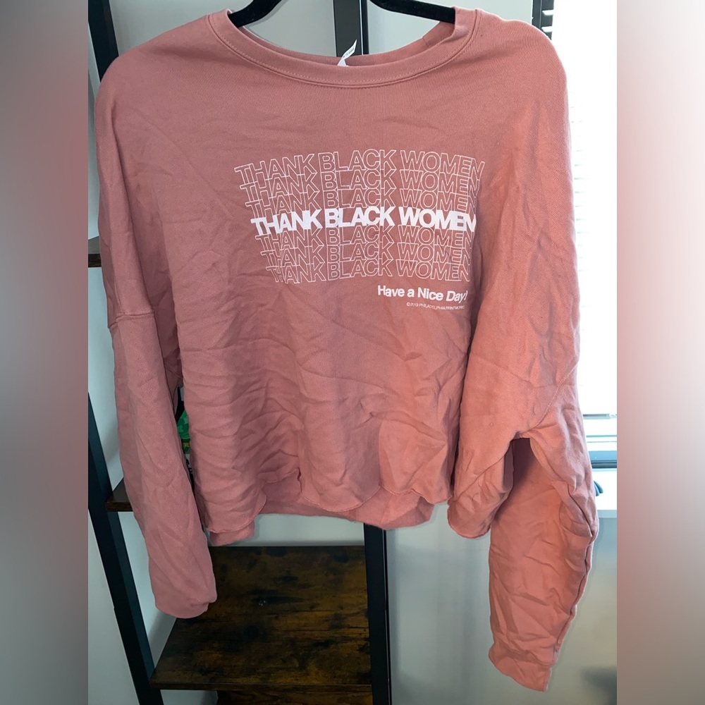 Pink sweater